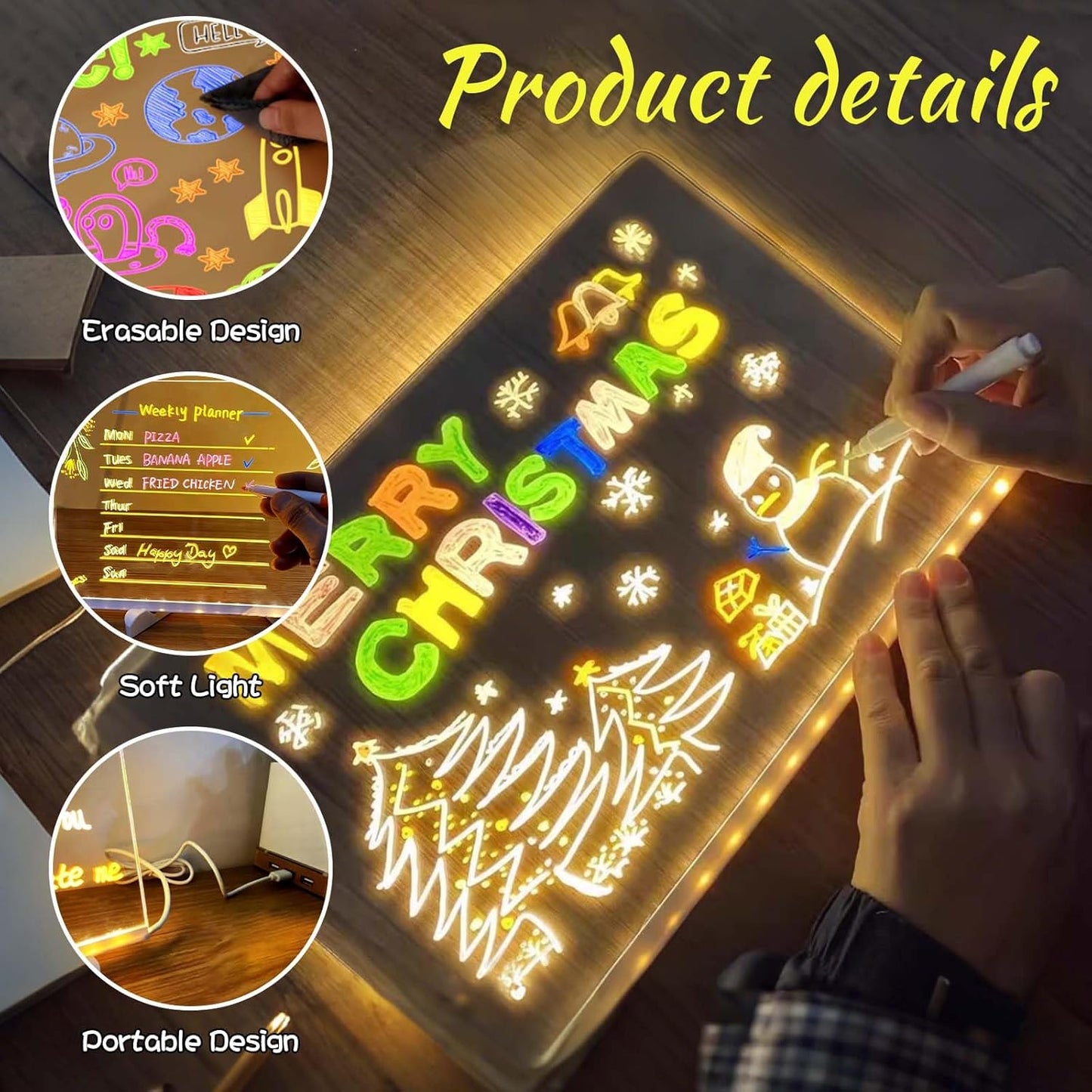 Colorful LED Magic Board