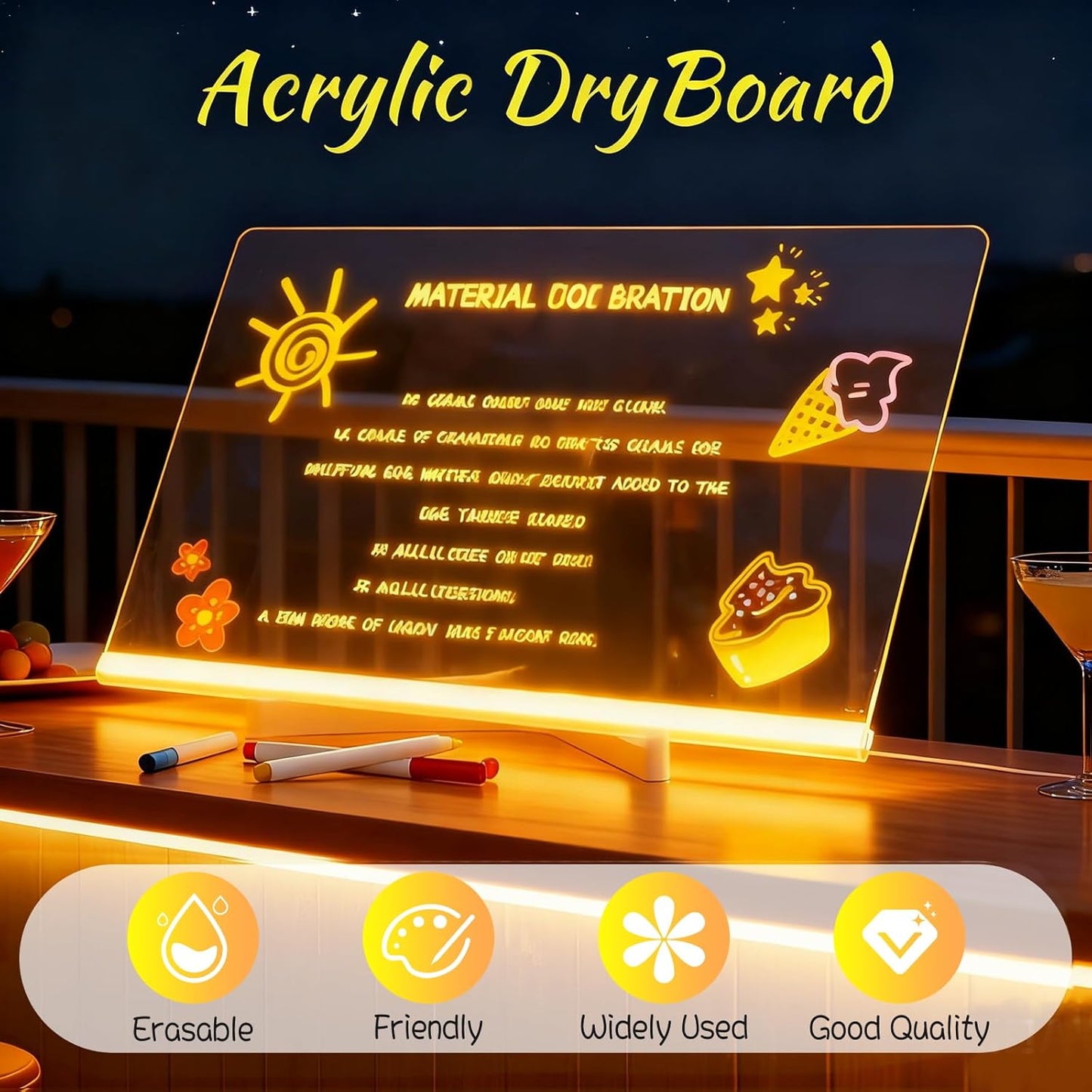 Colorful LED Magic Board